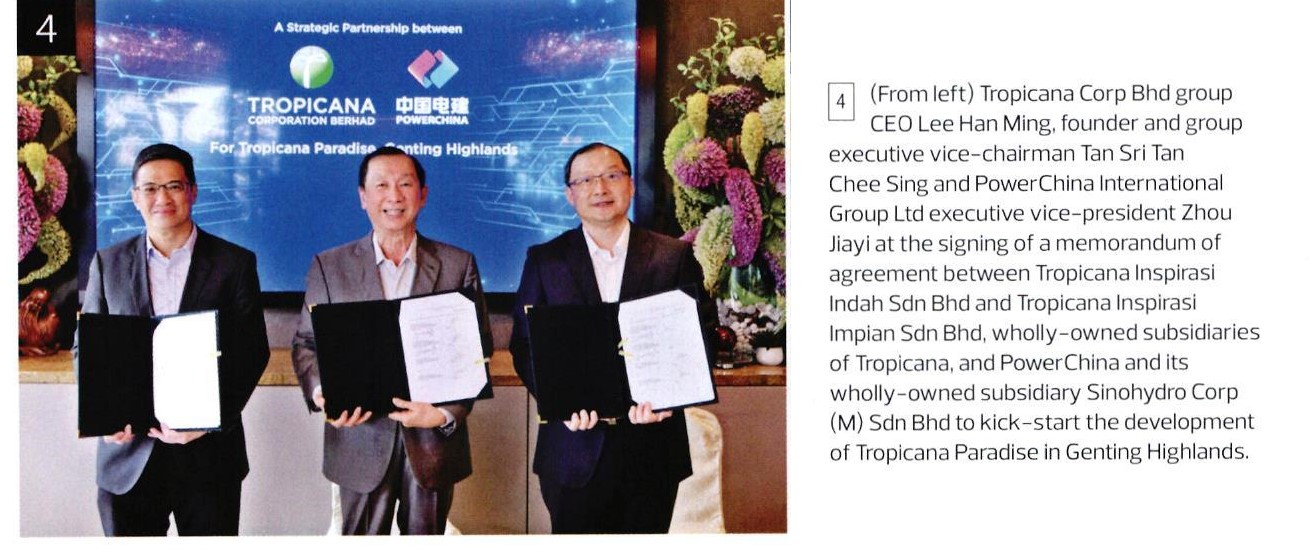 2022-02-28 The Edge - Tropciana and PowerChina Kick-start development in Genting Highlands.