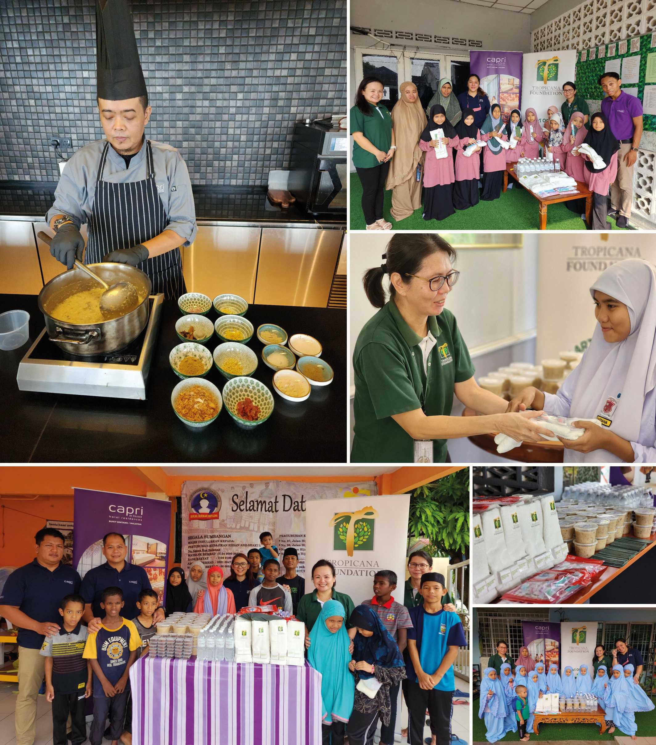 Capri By Fraser Supports Tropicana Foundation In Festive Bubur Lambuk Giveaway - Detail