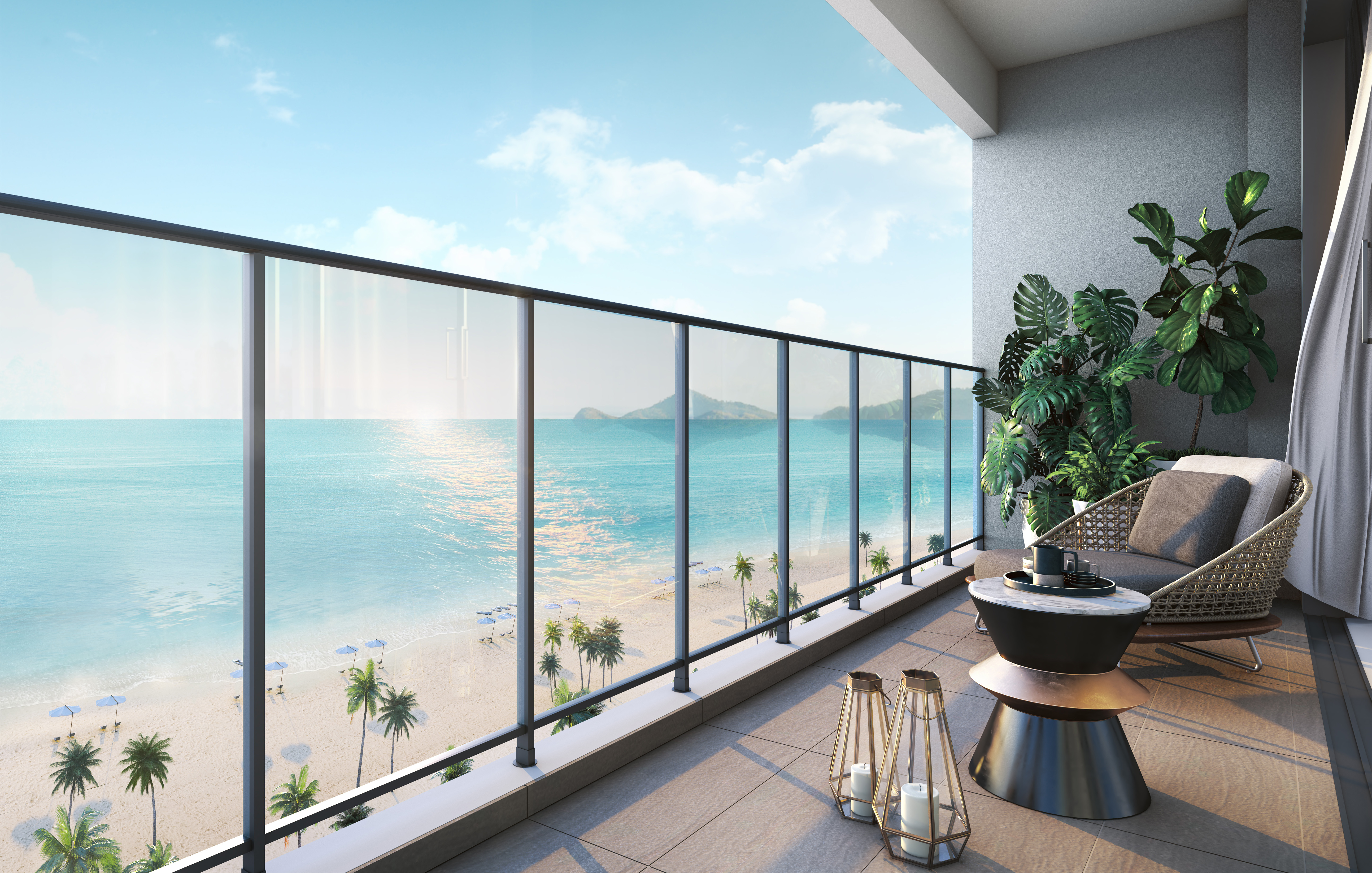 Beachfront Paradise - Detail