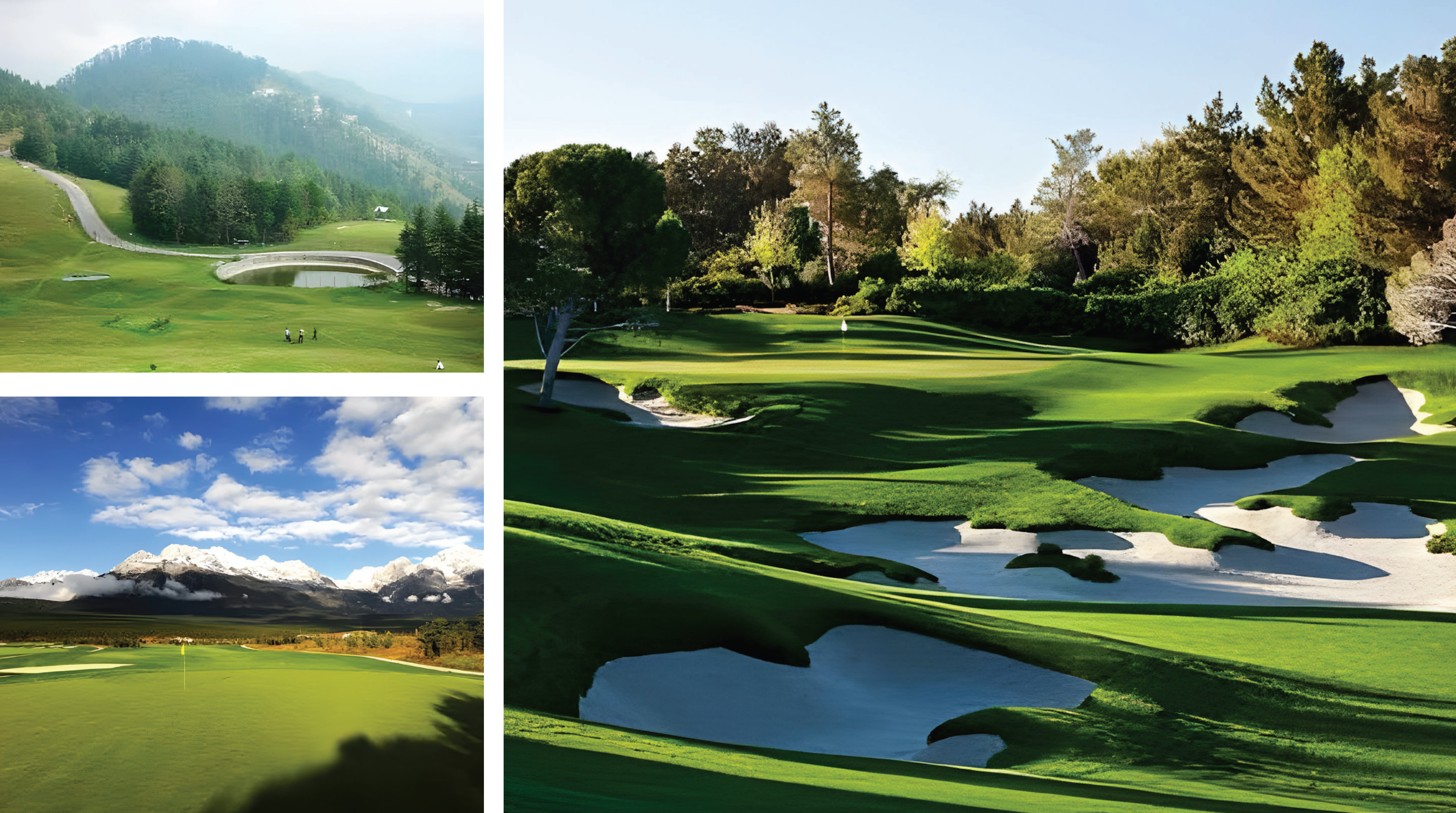 The Hulks of Golf Courses