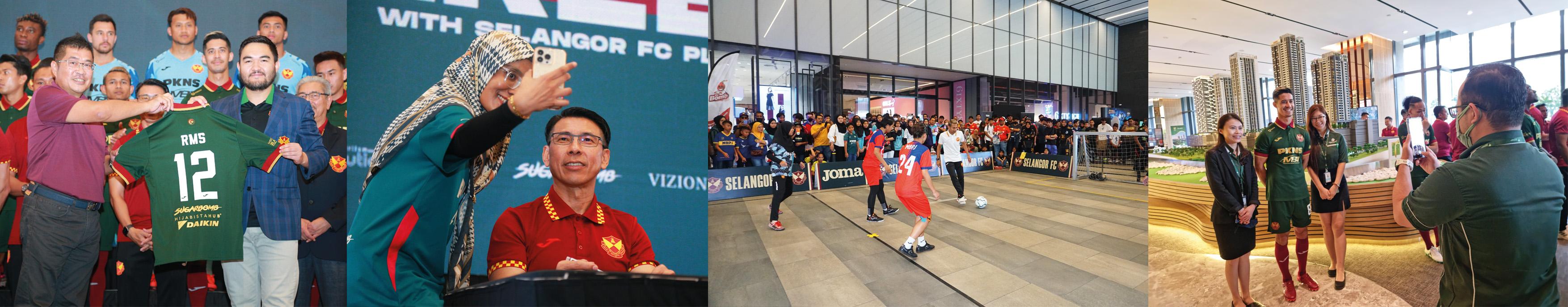 Tropicana Gardens Mall Plays Host To Selangor FC's 2023 Away Jersey Launch - Detail