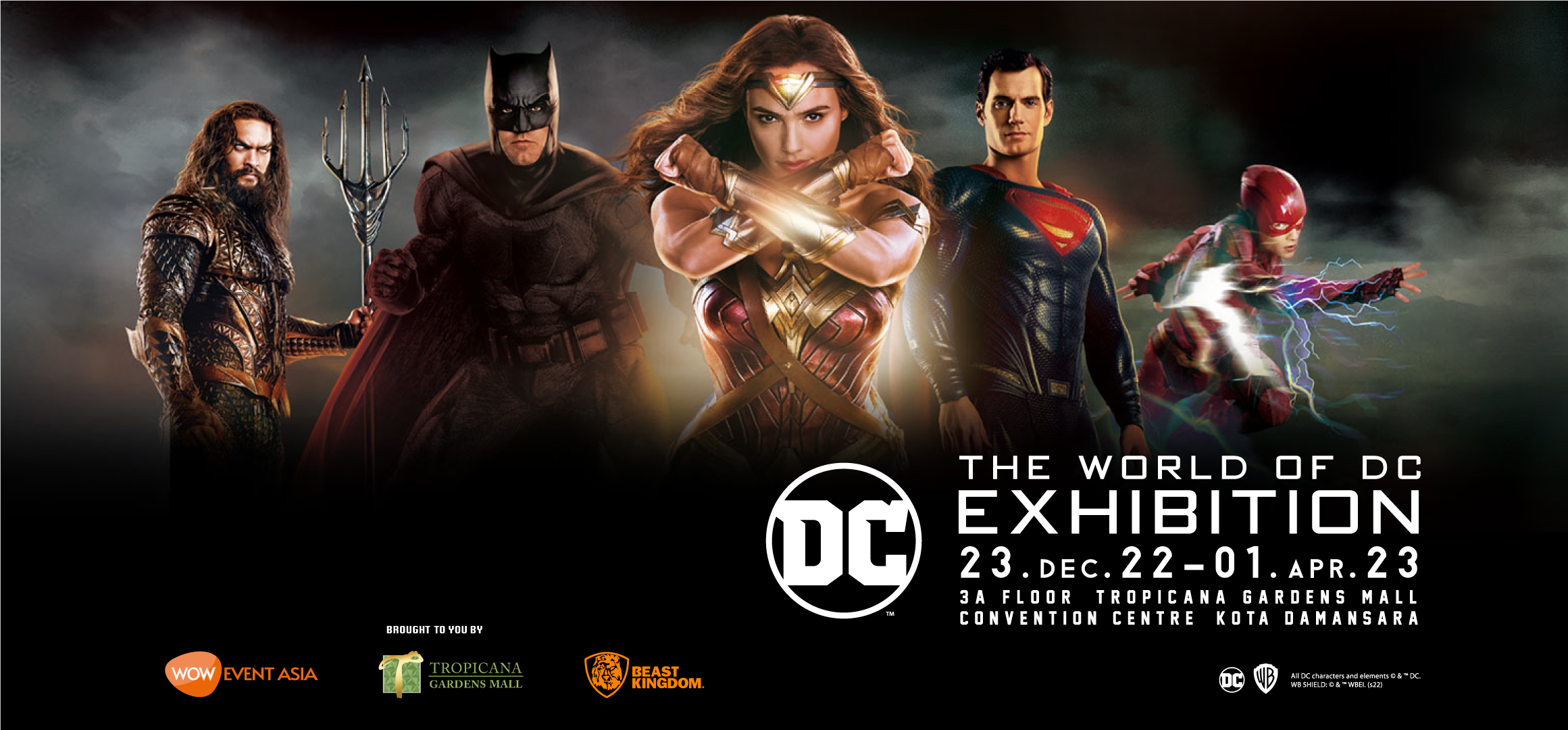 "The World of DC Exhibition" Coming to Tropicana Gardens Mall