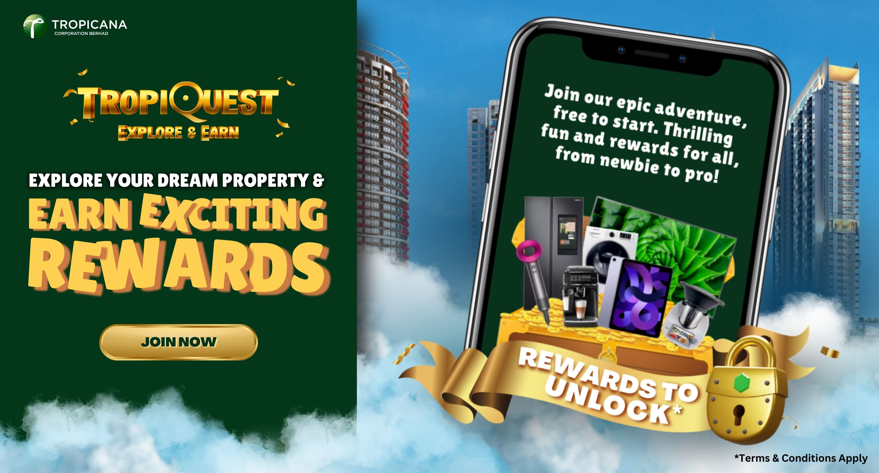 Explore & Earn Rewards with Tropicana's Interactive TropiQuest Campaign!