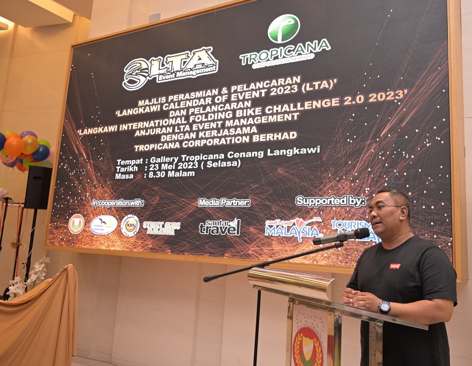 Tropicana Cenang Hosts Launch of International Folding Bike Challenge 2023