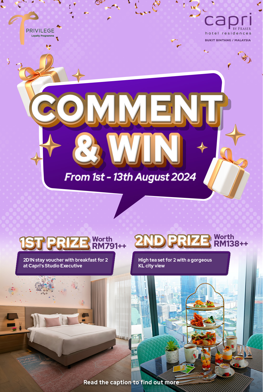 Comment & Win the Merdeka Campaign!