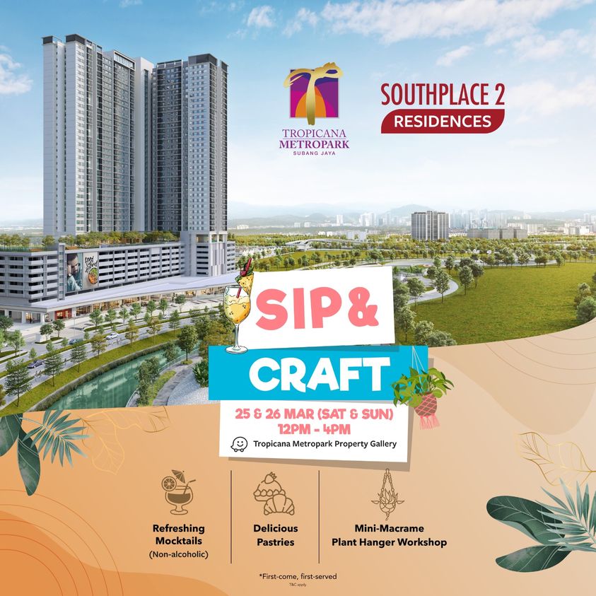 Tropicana Metropark – Sip & Craft