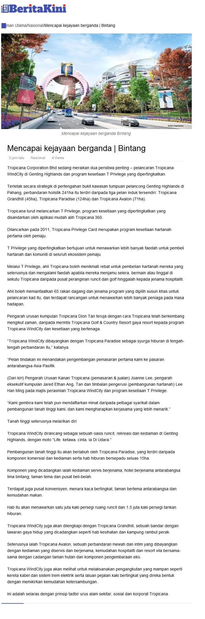 2022-06-22 Berita Kini - Mencapai Kejayaan Berganda