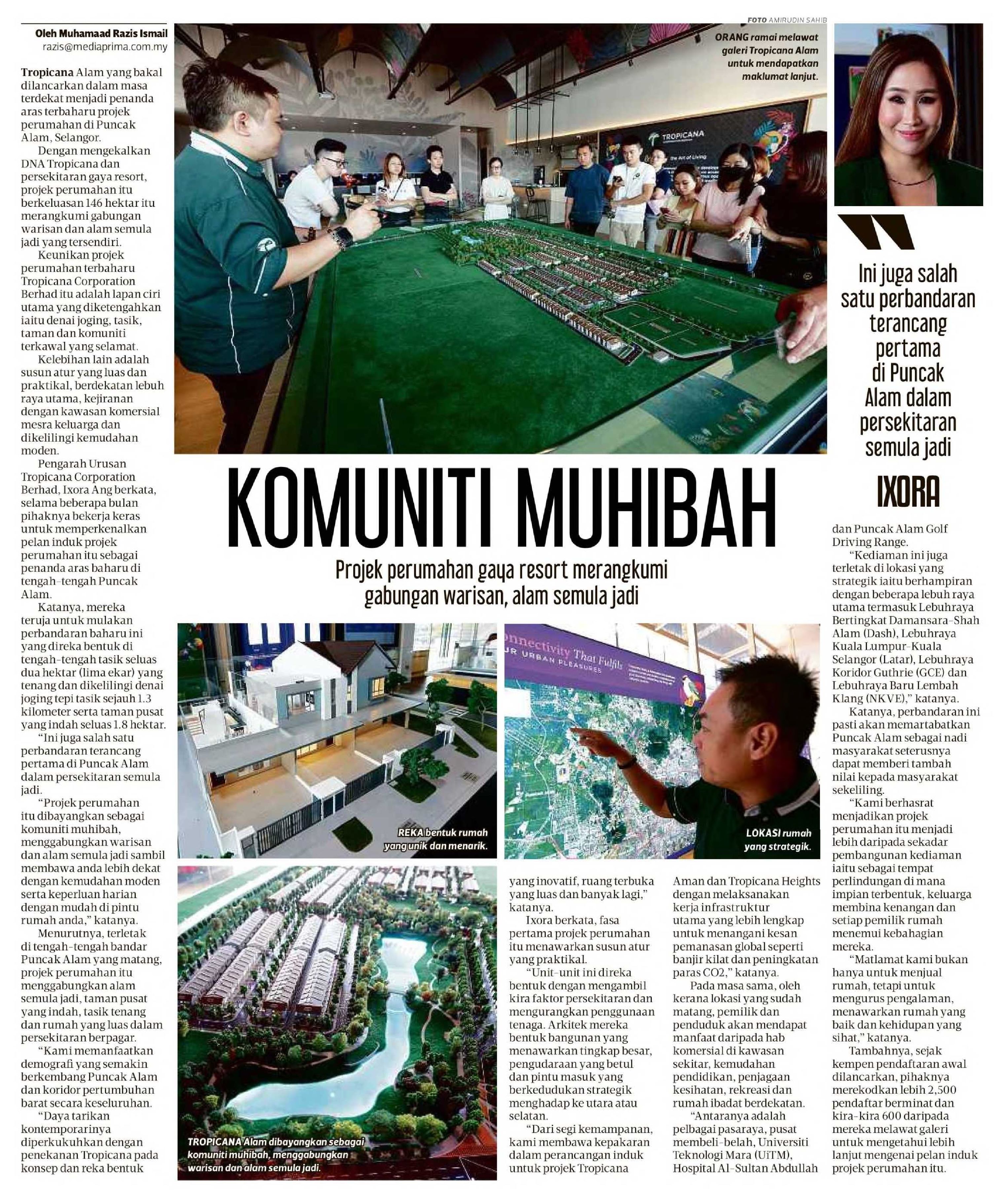 2024-01-05 Harian Metro - KOMUNITI MUHIBAH