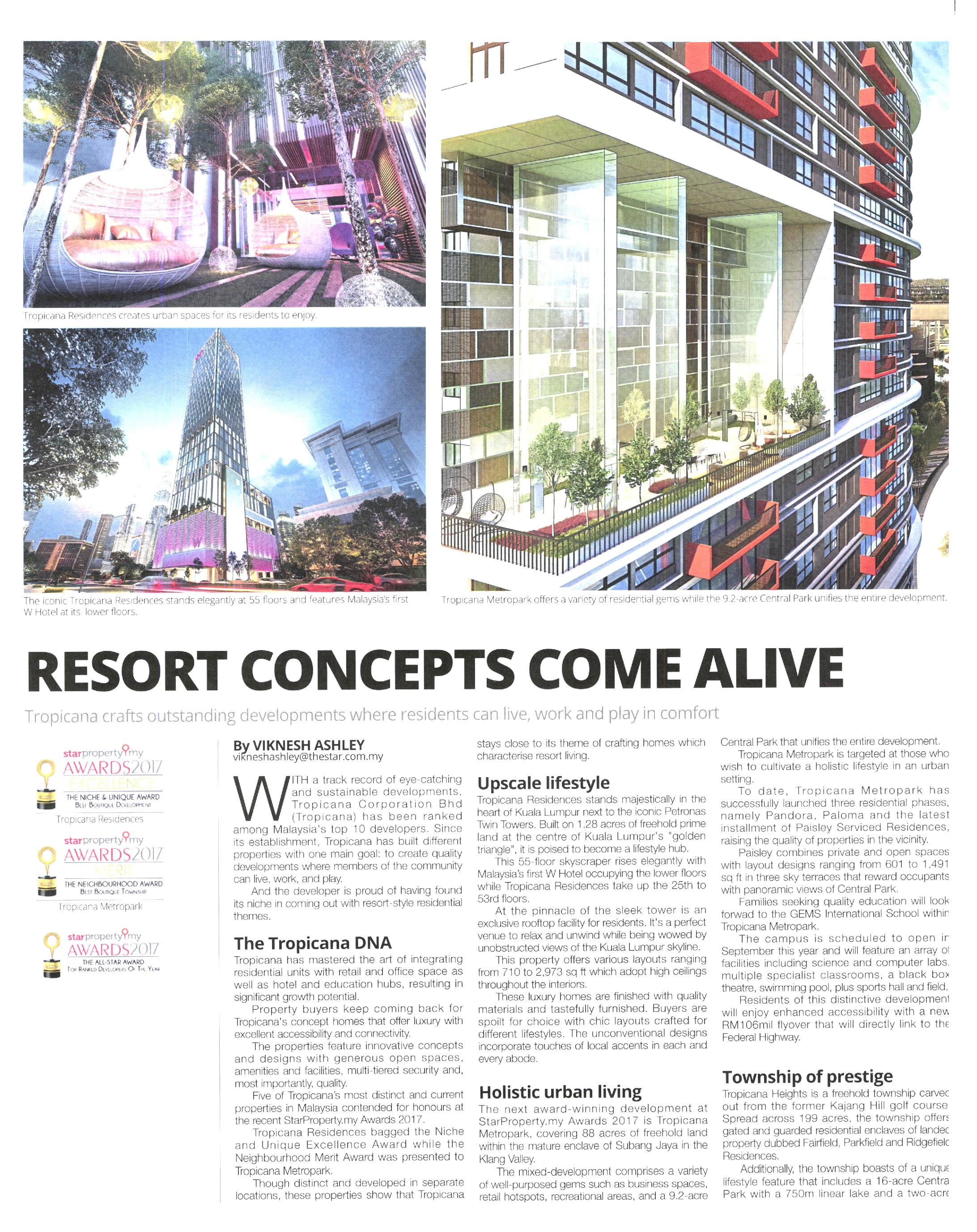 Resort Concept Comes Alive